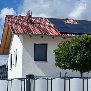 Photovoltaikanlage auf einem Privathaus
