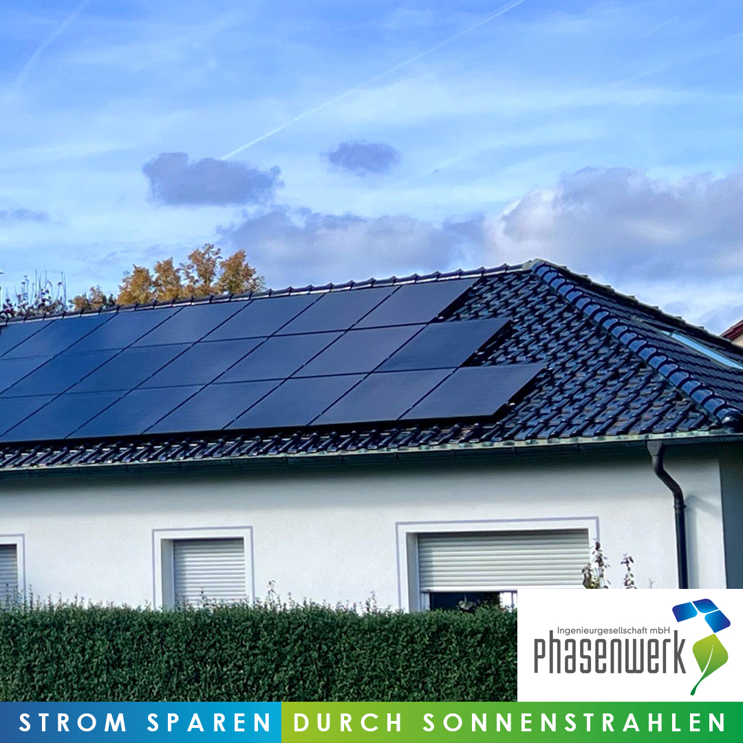 PV Anlage auf einem Privathaus