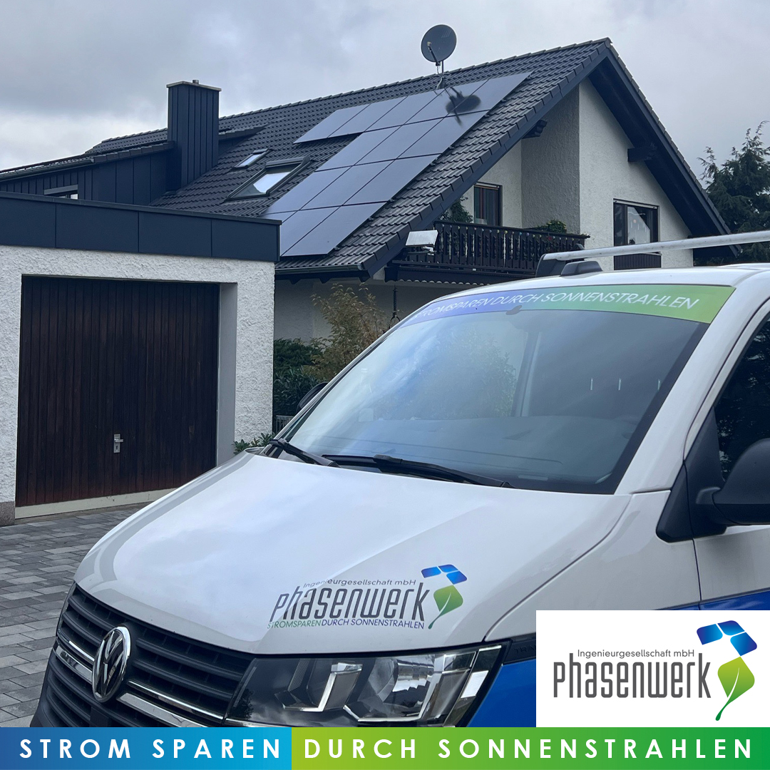 Photovoltaik auf einem Haus