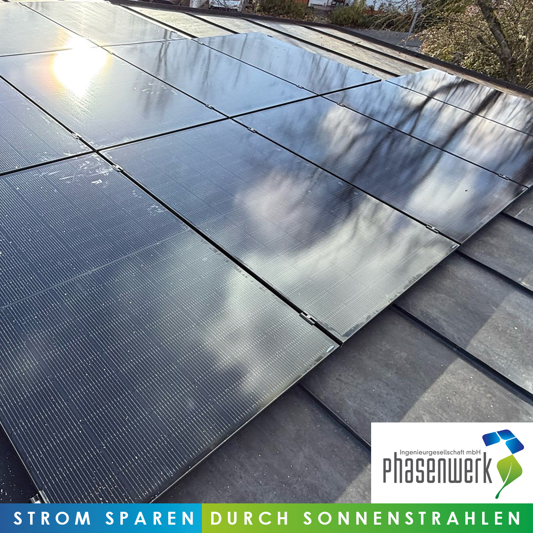 Module der PV-Anlage in Seukendorf.