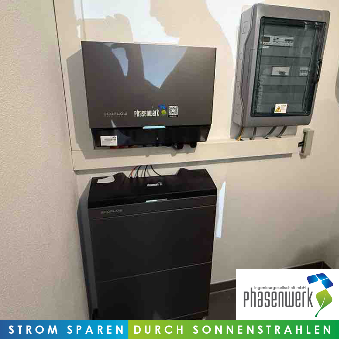 EcoFlow Batteriespeicher und Wechselrichter in Roßtal