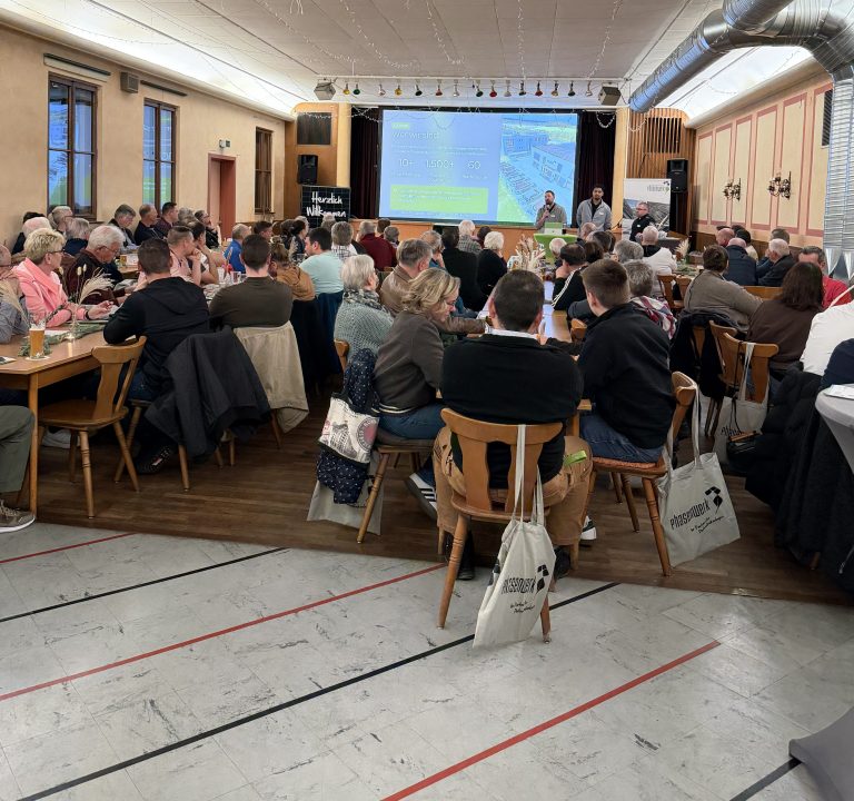 Viele Besucher auf unserem EnergieEvent im Gasthaus zur Sonne.