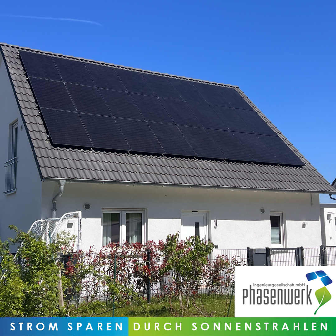 Anlagenreferenz mit EcoFlow Speicher, Wechselrichter und Wallbox in Dachsbach.