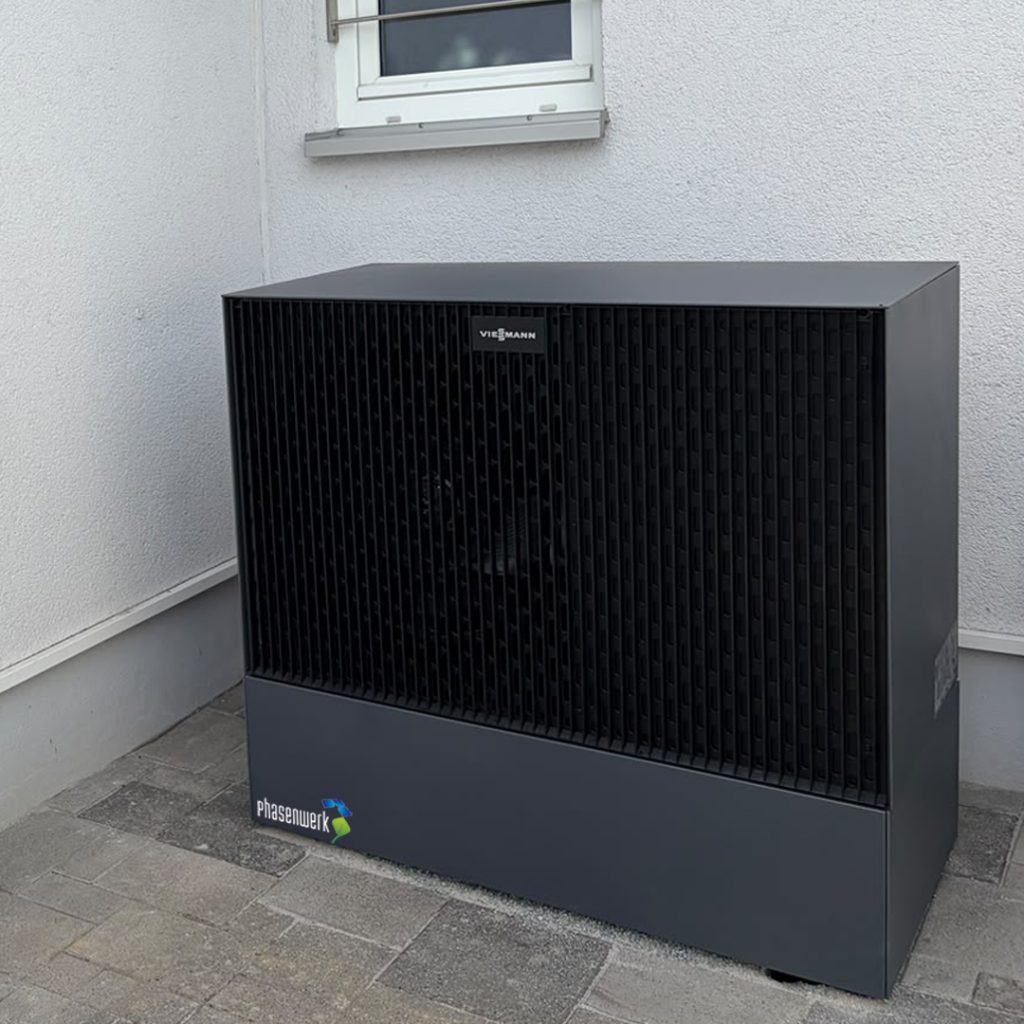 Wärmepumpe von Phasenwerk installiert